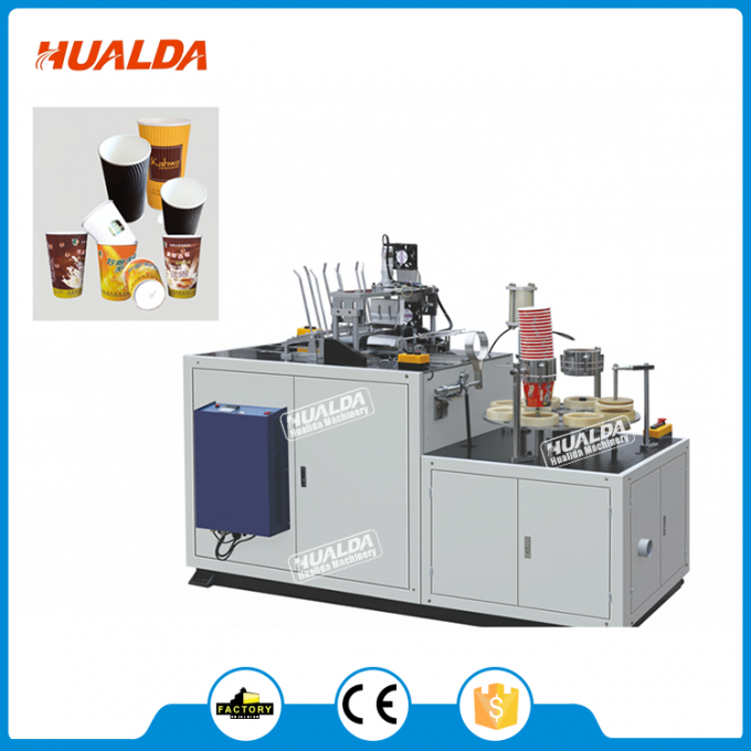 Automatische de Muurdocument van Thermoforming Dubbele Kopmachine 75 Mm-de Diameter van de Kopbodem