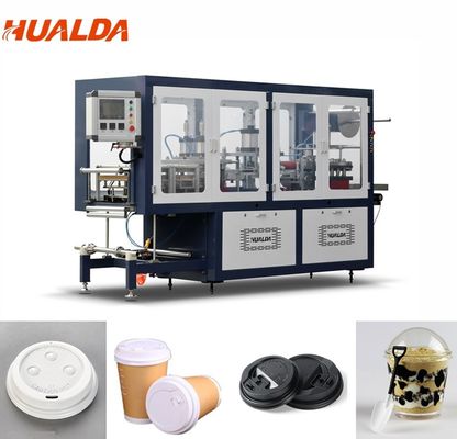 China Automatisch Beschikbaar Plastic Deksel die Machine vormen 0,1 tot 1,5 Mm-Bladdikte leverancier