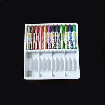 Machine om beschikbare plastic transparante van het de pen verpakkende tussenvoegsel van het waskleurpotlood te maken het dienbladdoos leverancier