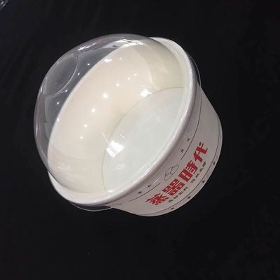 ontruim klein plastic rond de koepeldeksel GLB van de voedselrang pp zich vormt makend machine voor hete lunchkom leverancier