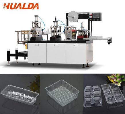 Vacuüm het Vormen zich Voedselcontainer die Machine voor Minicake/Chocolade maken leverancier